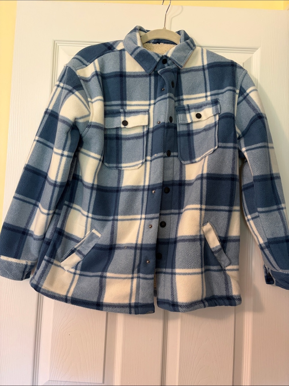 Boys flannel cozy snap front shirt Tony Hawk brand